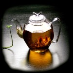 Jewel Glass tea pot